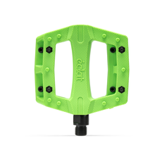ECLAT ECLAT Contra Pedals - 9/16" Spindle - Removeable Pins Both Sides NEON GREEN
