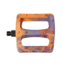 ODYSSEY ODYSSEY Twisted Pro PC Pedals - 9/16" Midnight Purple/Orange Swirl
