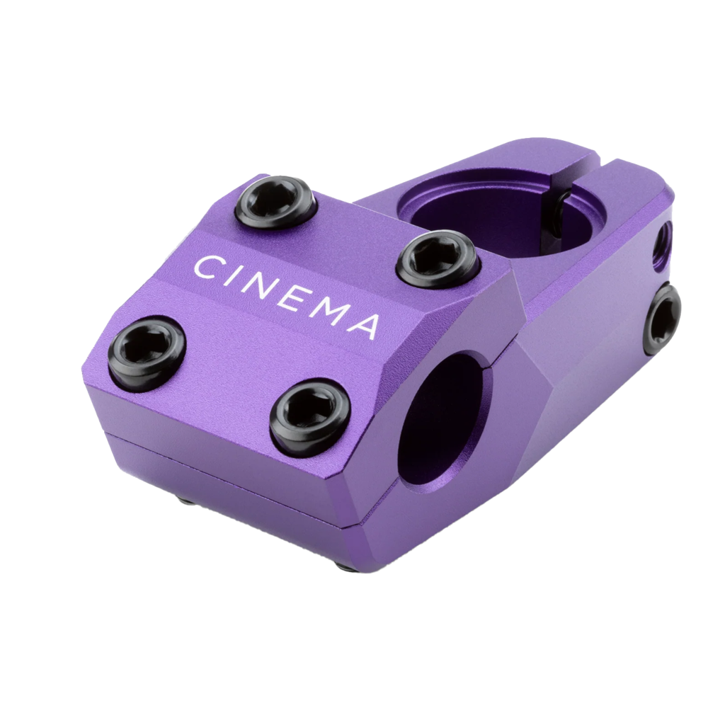 CINEMA Martinez (Corey Martinez) Top Load Stem  	1 1/8" - RCH:48 mm - RI:22 mm / Sandblast Purple