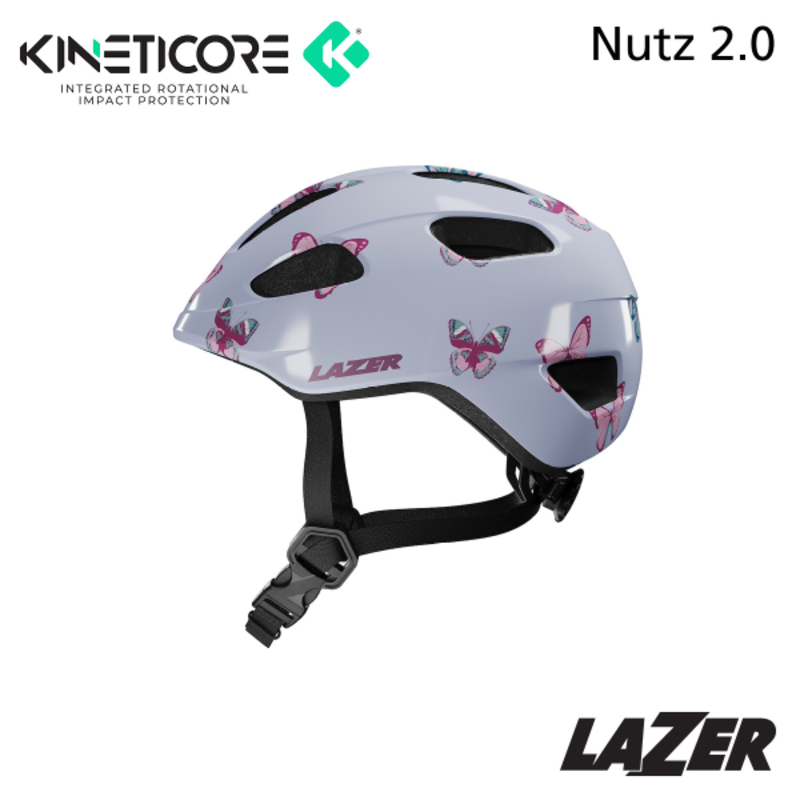 Helment Lazer HMT Nutz  2.0 KC AS- Butterfly  Unisize Kids