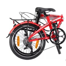 SCHWINN Schwinn Adapt 3 Folding Bike-Red