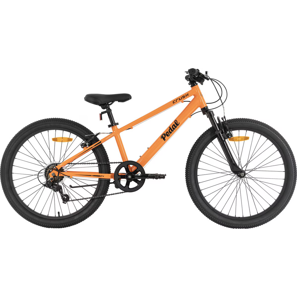 Pedal Pedal Crush 24" Kids Bike - Orange