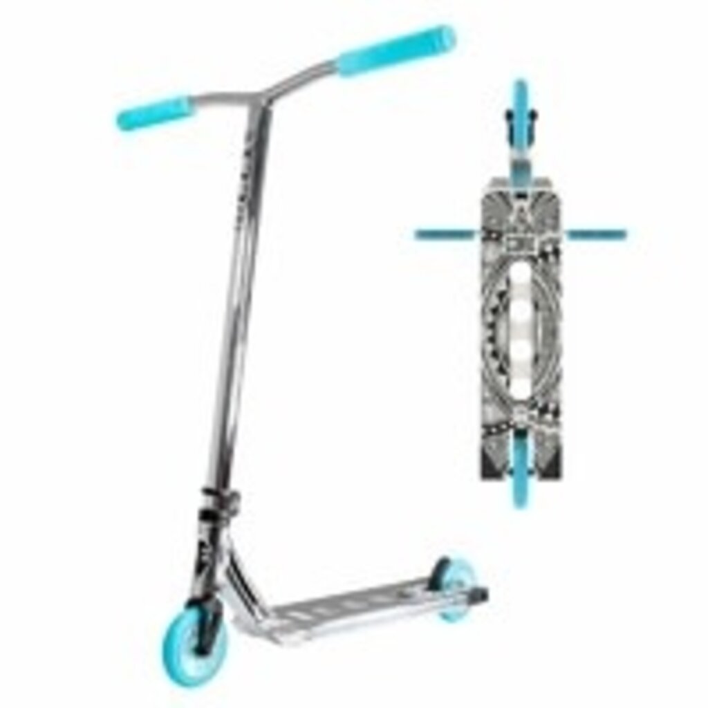 Core CORE CL1 Mini Complete Scooter - Chrome/Teal, Limited Edition