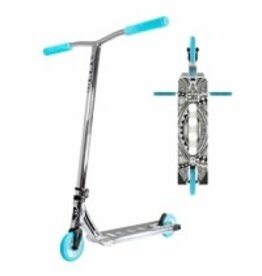 Core CORE CL1 Mini Complete Scooter - Chrome/Teal, Limited Edition