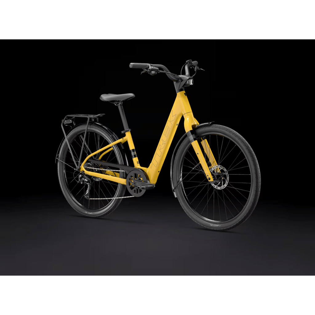 Trek 2026 Verve+ 1 LT Lowstep - Baja Yellow -S