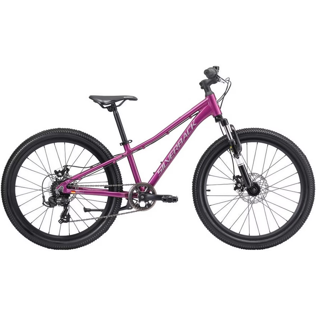 Silverback Silverback Spyke 24inch Hardtail Mountain Bike Mulberry Purple