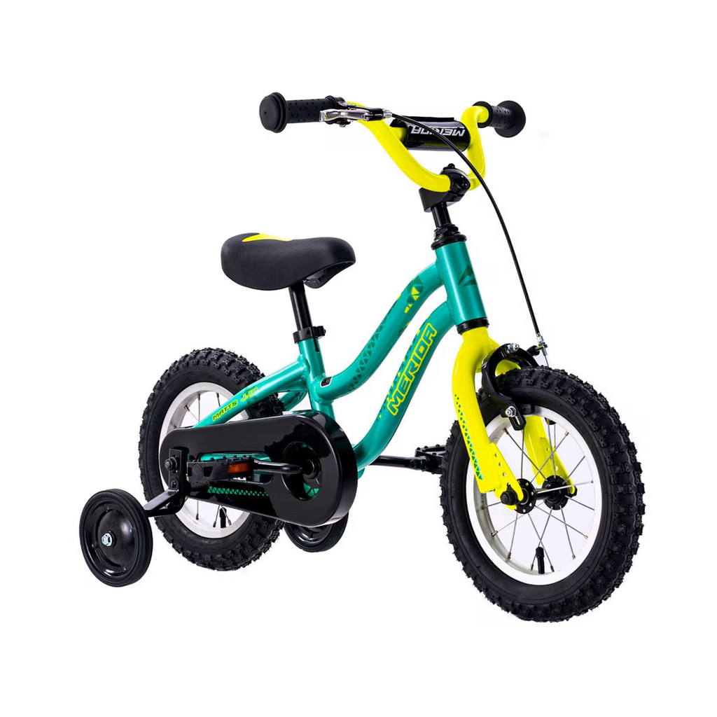 Merida Merida Matts J12 Kids Bike Silk Teal/Yellow