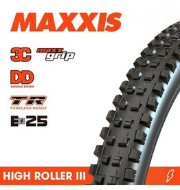 MAXXIS Maxxis High Roller Tyre III 27.5 X 2.40 3C Grip DD TR (NEW 2024) Fold 120X2TPI E-25