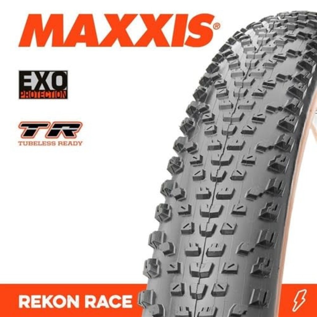 MAXXIS Maxxis Tyre Rekon Race 29 X 2.40 WT EXO TR Tanwall Fold 60TPI E-25