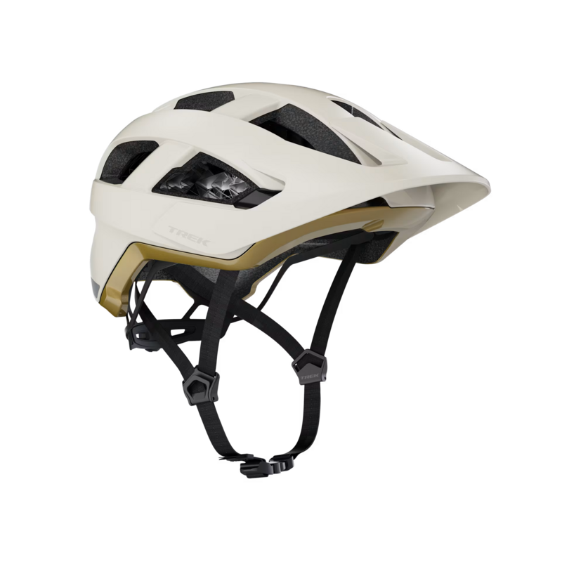 Trek Trek Quantum WaveCel Mountain Bike Helmet Era White / Old Style Gold -