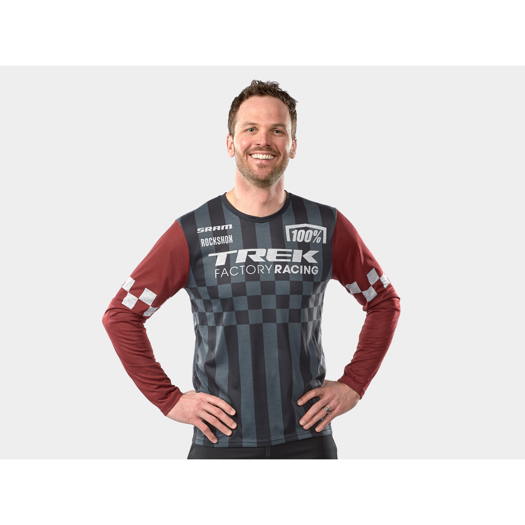Trek **100% Trek Factory Racing Long Sleeve Replica Jersey