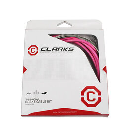 Clarks Clarks Brake Cable Kit Universal Stainless Steel Pink