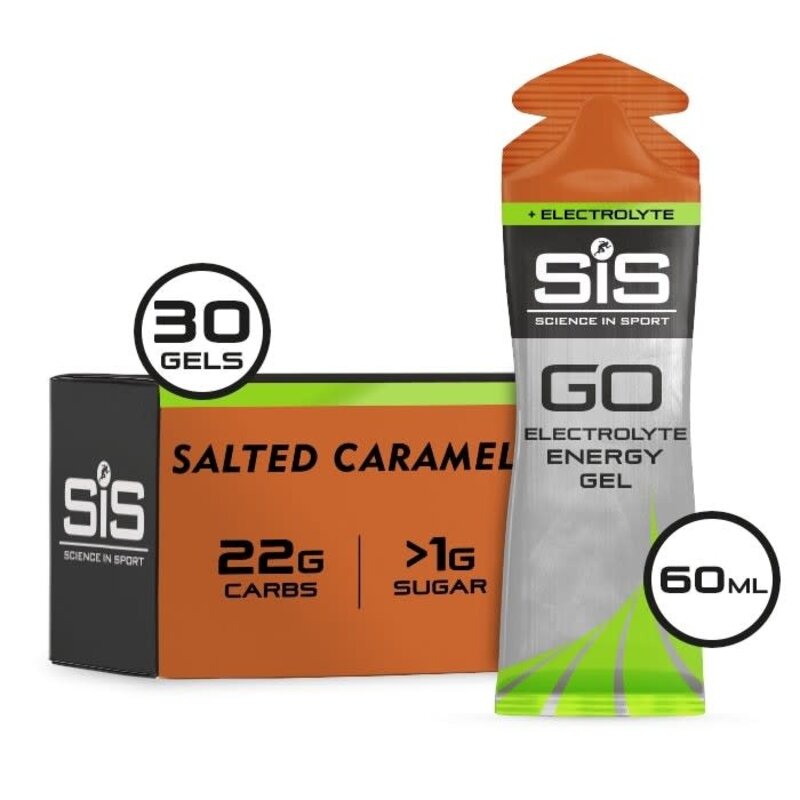 SIS SIS Go Energy + Electrolyte Gel 60ml - Salted Caramel  (singles)