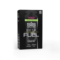 SIS SIS Gel Beta Fuel Electrolytes -   ( 6 X60ml )   Rasberry & Lime  - boxed