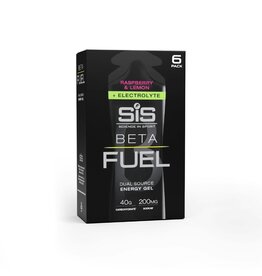 SIS SIS Gel Beta Fuel Electrolytes -   ( 6 X60ml )   Rasberry & Lime  - boxed