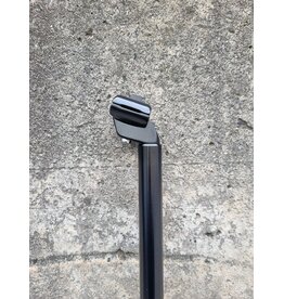 BIKELANE SEAT POST 27.2 X 400mm, Micro-Adjust, Alloy Black Finish