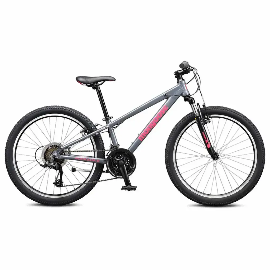 Mongoose Mongoose Rockadile 24" -  Grey / Pink Decals