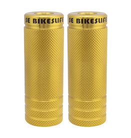 Mission SE Bikes Wheelie Pegs 14mm Pair Gold
