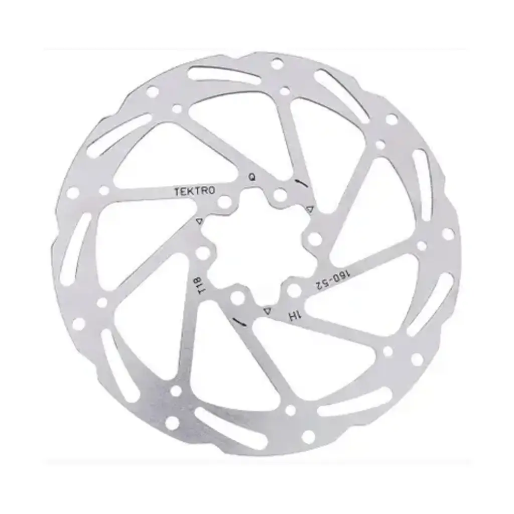 TEKTRO DISC ROTOR - Tektro, 160mm, 6 Bolt, T:1.8mm, stainless, w/T25 torque 6 bolts