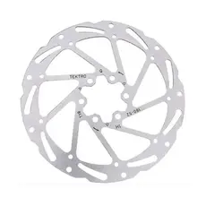TEKTRO DISC ROTOR - Tektro, 160mm, 6 Bolt, T:1.8mm, stainless, w/T25 torque 6 bolts