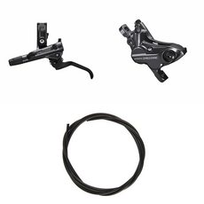 Shimano SHIMANO SHIMANO DEORE Brake (Kit) BRM6120KTBLM6100 Left / rear Resin without fin Without adapter 1700 (black)