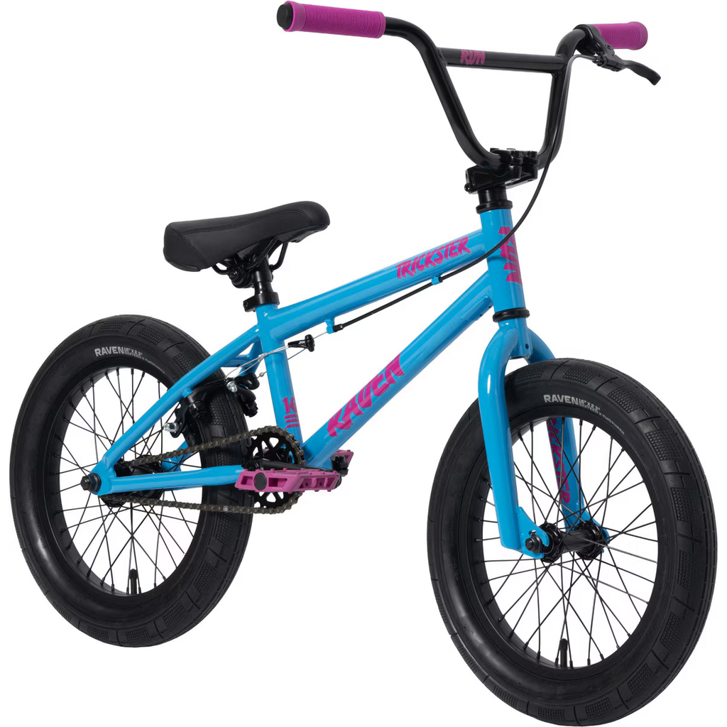 Raven BMX Raven Trickster 16" BMX Bike Neon Coral