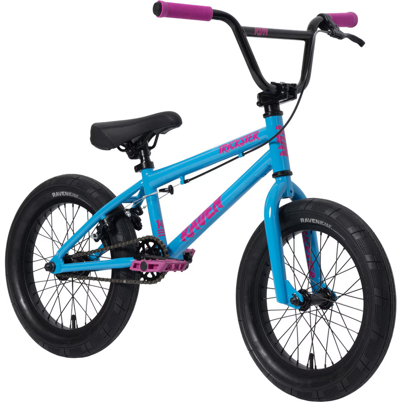 Raven BMX Raven Trickster 16" BMX Bike Neon Coral