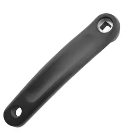 Crank Arm LH 175mm, SquareTaper, 90 Deg Hole, Alloy BLACK