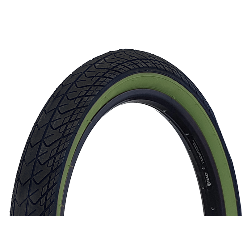 DRS DRS Arrow FS Tyre 20 x 2.25"Black/Army Green Wall