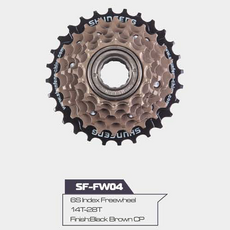 Shungfeng 6sp Freewheel 14-28T Brown