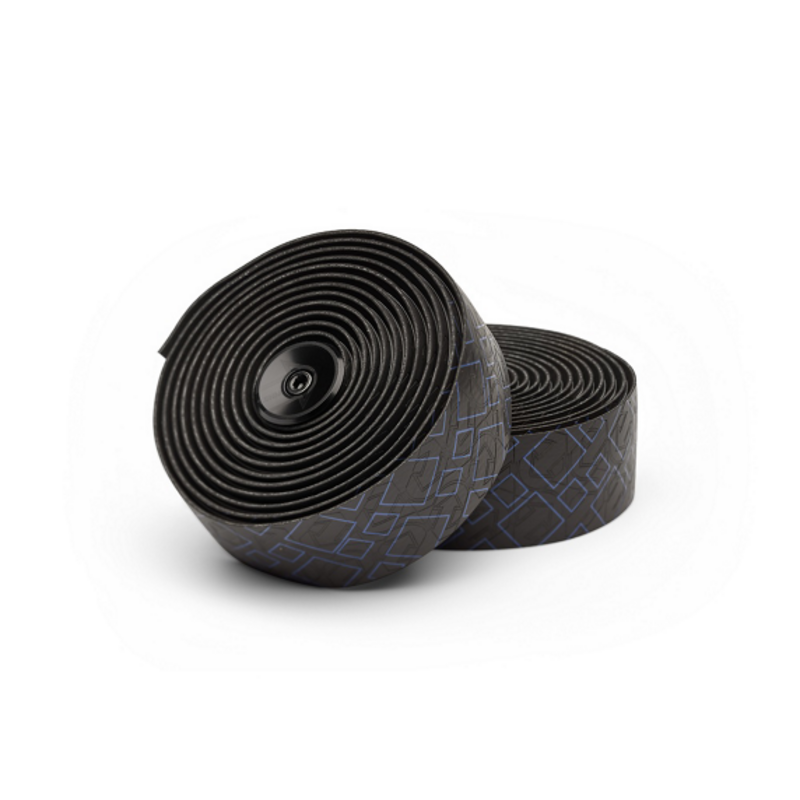 Pro PRO Tape Peaked Team Black/Blue PU / 2.5mm