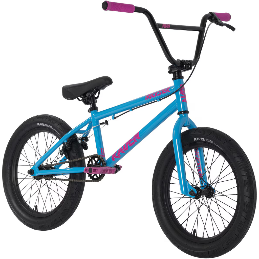 Raven BMX Raven Trickster 18" BMX Bike Neon Coral