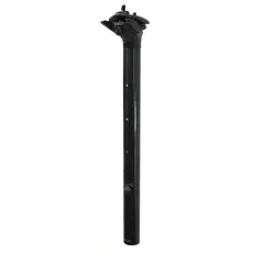 Seatpost Dual Bolt Carbon Fibre Gloss Black (27.2 x 350mm w 15mm offset)