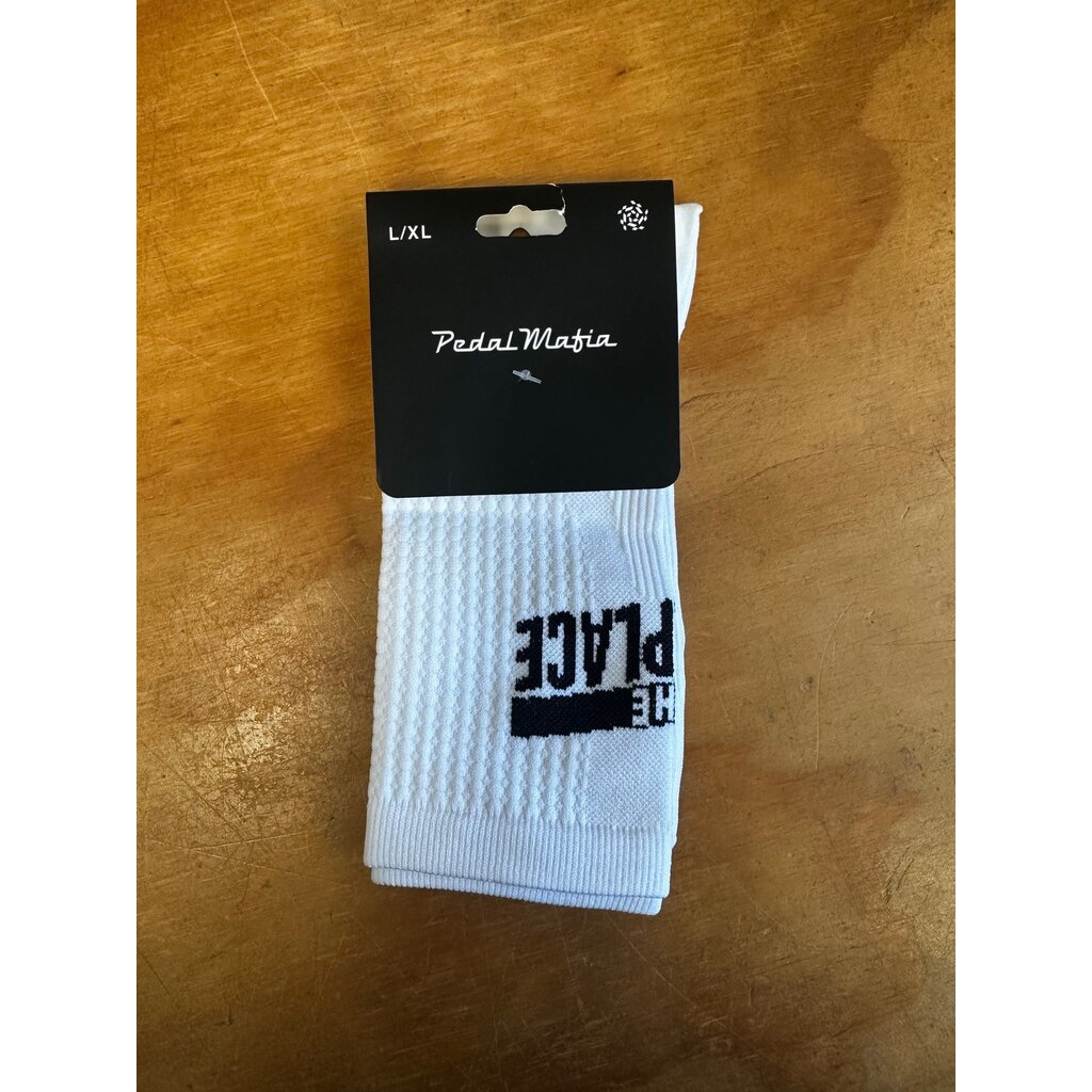 PEDAL MAFIA 2026 TBP Flight Socks White/Pink -