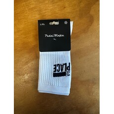 PEDAL MAFIA 2026 TBP Flight Socks White/Pink -