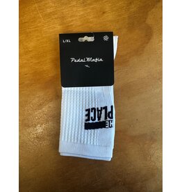 PEDAL MAFIA 2026 TBP Flight Socks White/Pink -