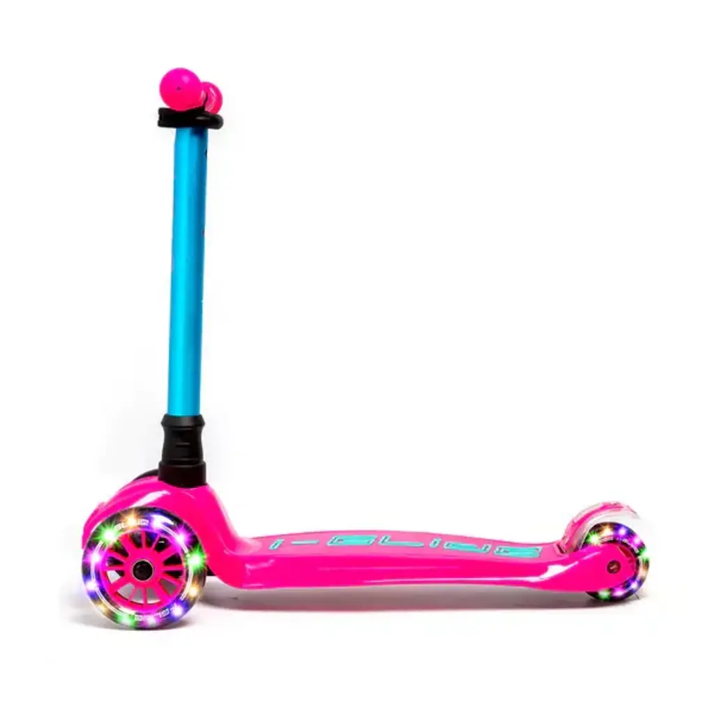 I-Glide 3 Wheel Scooter - Pink/Aqua