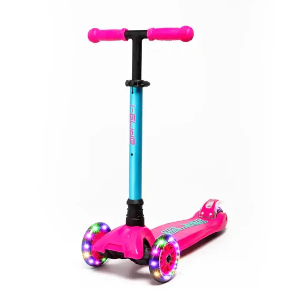 I-Glide 3 Wheel Scooter - Pink/Aqua
