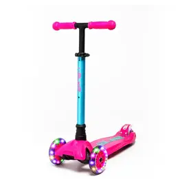 I-Glide 3 Wheel Scooter - Pink/Aqua