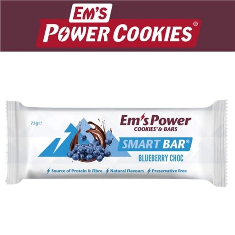Em's Power Station Smart Bar - Blueberry Bar 75g