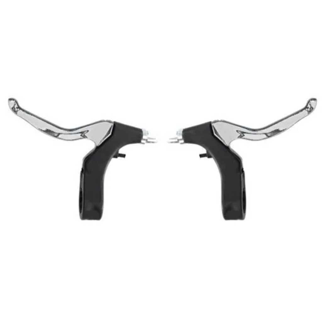 BIKELANE Alloy U Brake Levers 16-20" - Black/Silver