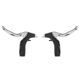 BIKELANE Alloy U Brake Levers 16-20" - Black/Silver