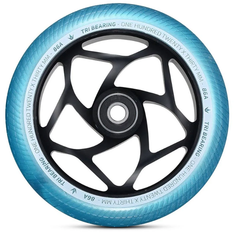 ENVY Envy Tri Bearing Wheel 120mm x 30mm - Teal