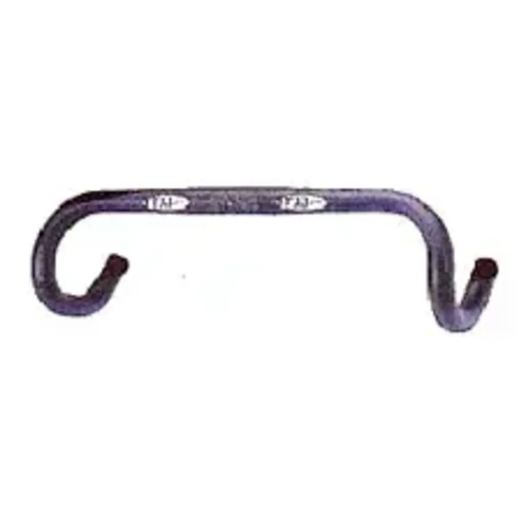 ROAD HANDLEBAR 26mm 42cm Wide 120mm Drop Alloy BLACK