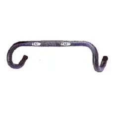ROAD HANDLEBAR 26mm 42cm Wide 120mm Drop Alloy BLACK