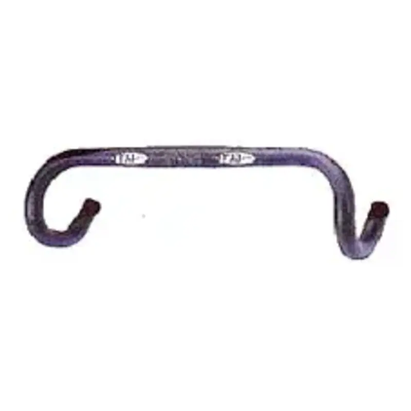 ROAD HANDLEBAR 26mm 42cm Wide 120mm Drop Alloy BLACK