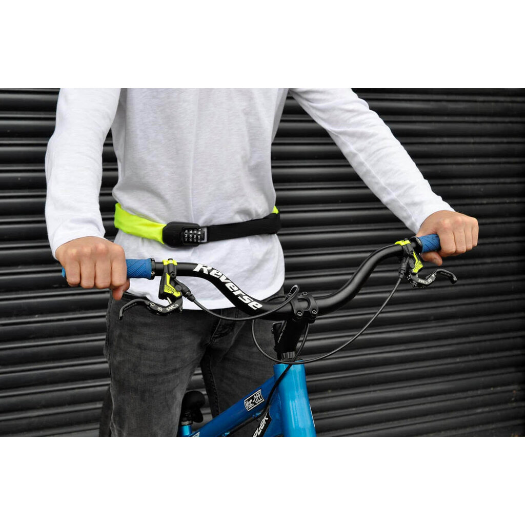 HIPLOK Spin Wearable Combination Lock 75cm-Black