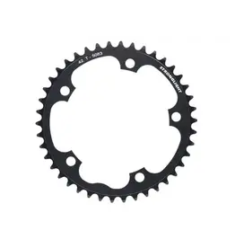 STRONGLIGHT Road Chainring, Std Type S-5083, 9/10 speed, 130mm, 42T,  -Noir Black