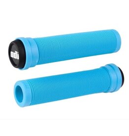 ODI ODI BMX LONGNECK SL FLANGELESS GRIP 135MM AQUA (SOFT)