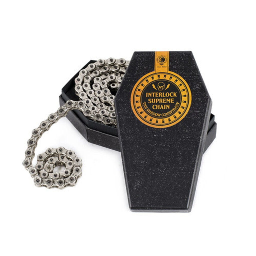 Shadow Supreme Halflink Chain - Chrome